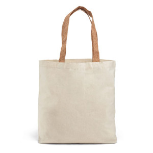 Eco bag with cork handles