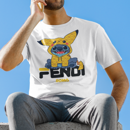 Stitch Pikachu Fendi Roma