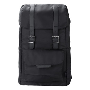MARLOWE - rPET (290T) polyester twill flap backpack