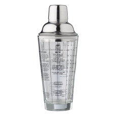 ADELA - Glass cocktail shaker (400 ml)