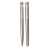 ROLLERBALL - Recycled stainless steel writing set Fritz