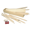 CARMELITA - Wooden box with pencils