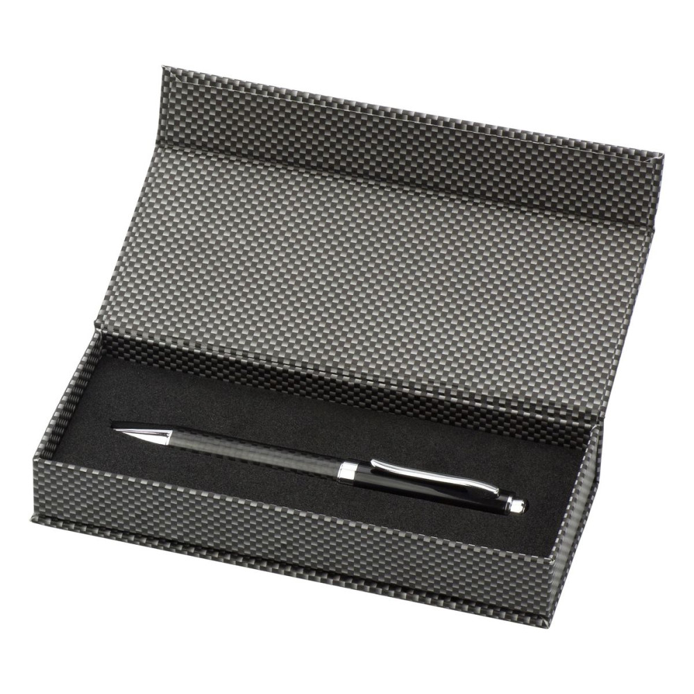 LINDSEY - Carbon fibre and brass ballpen