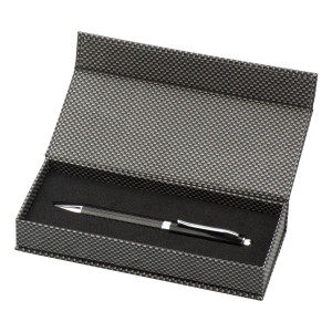 LINDSEY - Carbon fibre and brass ballpen