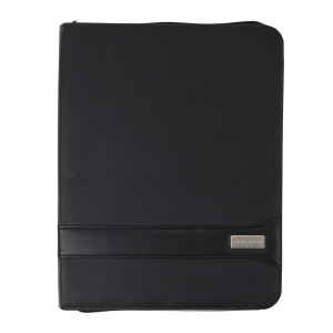 BYRON - A4 PVC Zipped folder.