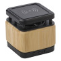 NOVA - Bamboo and ABS wireless speaker and charger NOVA - Bamboo and ABS wireless speaker and charger