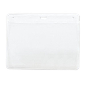 BADGE OM - PVC horizontal badge holder