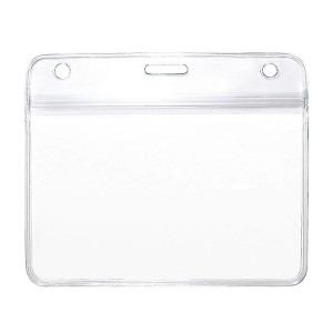 BADGE OS - PVC horizontal badge holder