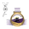NARA - steel and plexiglass medal 4mm, 40x40 mm