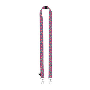 SUBYARD DOUBLE SAFE RPET - custom sublimation lanyard