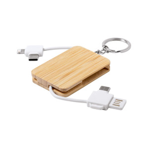 RUSELL - keyring USB charger cable