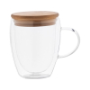 GROBINA - glass thermo mug