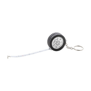 WHEEL - keyring with tape measure