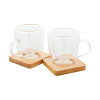 MOCABOO - glass espresso cup set