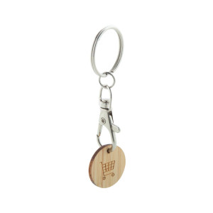 BOOMARKET - trolley coin keyring