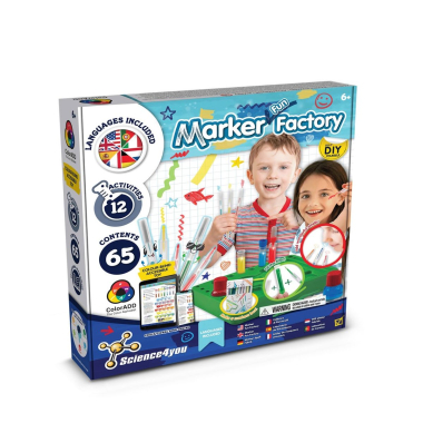 DIY PEN FACTORY KIT III - Educational kit supplied with a kraft paper gift bag (100 g/m²)