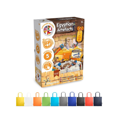 ANCIENT EGYPT EXCAVATION KIT V - Educational game supplied with a 190T folding gift bag
