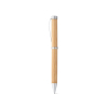 LAKE - Bamboo ball pen with twist mechanism and metal clip