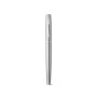 ELLA - Roller and ballpoint pen set with stainless steel body (53% rSS) with clip