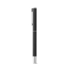 LEAH - Roller and ballpoint pen set in aluminium 94% rAL) with clip