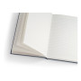 COFFEEPAD RIGID - A5 notepad with hard cover made from coffee husk waste (65%)