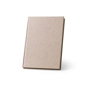 TEAPAD RIGID - A5 notepad with hard cover made from tea leafs waste (65%)