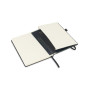 TWAIN - A5 notebook with lined sheets in ivory color