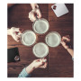 FUNFAYE - Coaster with bottle opener FUNFAYE - Coaster with bottle opener