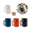 MIGHTY - Ceramic mug with cylindrical body 330 mL