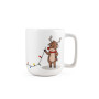 REINDEER - Mug with Christmas print 330 mL REINDEER - Mug with Christmas print 330 mL