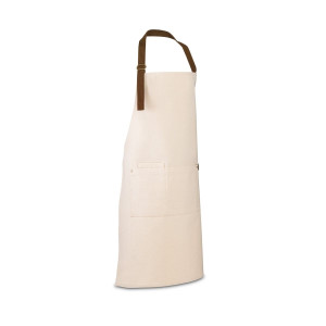 HOLM - 100% cotton canvas apron (320 g/m²) with metal details