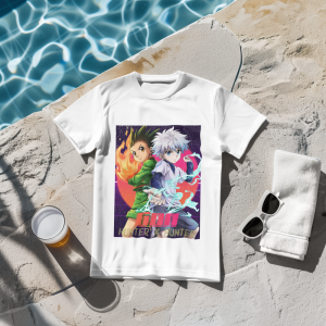 Hunter x Hunter Gon Freecss and Killua Zoldyck Red Moon Hunter x Hunter Gon Freecss and Killua Zoldyck Red Moon