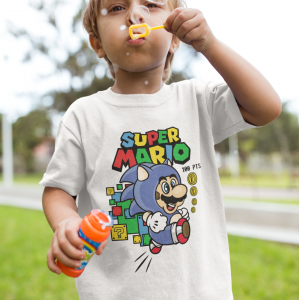 Супер Марио косплей Соника Супер Марио косплей Соника