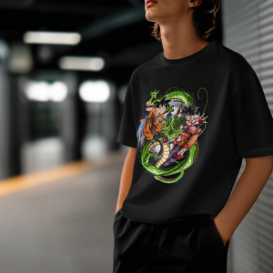 Dragon Ball fight with the dragon Dragon Ball fight with the dragon