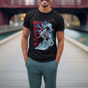 One Piece Luffy gear 5 wave conqueror