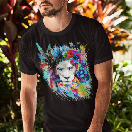 Floral King Lion