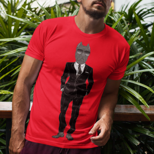 James Bond Styled Pitbull