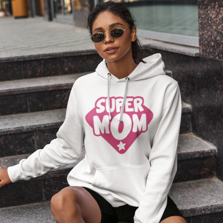 Super Mom Graphic Print