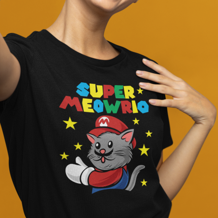 Super Meowrio Cat