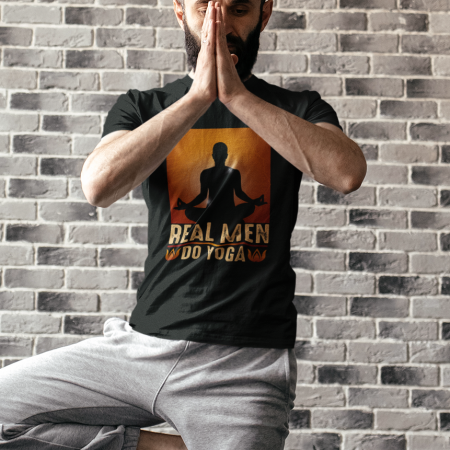 REAL MEN DO YOGA