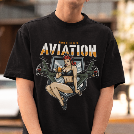 ARMY CLUB BEER AVIATION