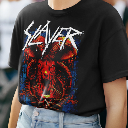 SLAYER Goat Head. Megadeth Anthrax