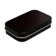 Metal box for engraving and dog tags packing