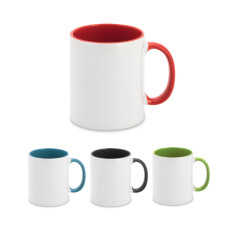 Colored Ceramic mug for logo printing