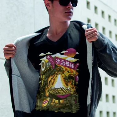 V neck T-shirt