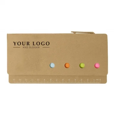 RIVA - Cardboard memo holder with ruler