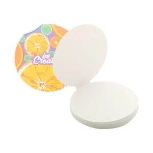 CREASTICK CIRCLE - custom sticky notepad