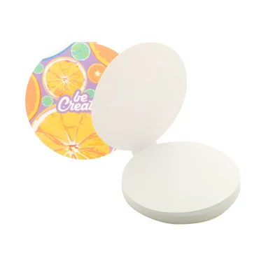 CREASTICK CIRCLE - custom sticky notepad