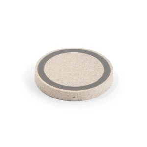 CUVIER - Superfast 5W wireless charger in ABS and straw fibre
