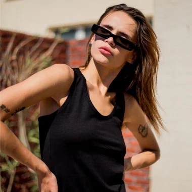 Women's sleeveless t-shirt